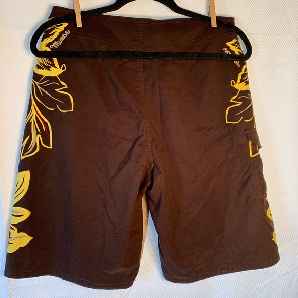 Micros men’s swimsuit with tropical print. - Picture 4 of 6